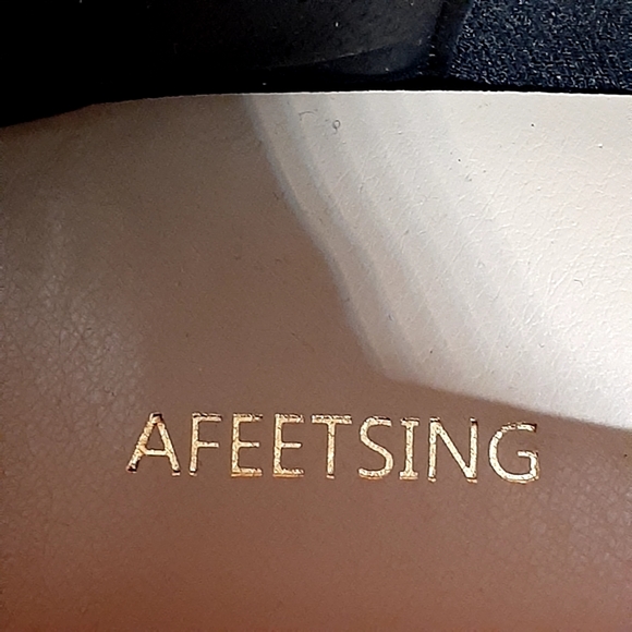 AFEETSING LEOPARD LOAFERS/FLATS BALLET ROUND TOE WITH BLACK BOW WOMEN'S SIZE 9 - Picture 9 of 12